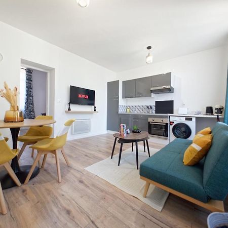 L'Azur - 3 Personnes - Bureau & Wifi Lägenhet Perpignan Exteriör bild